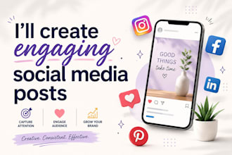 creat engaging social media posts