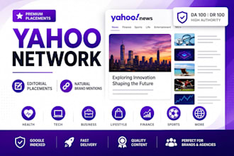 publish your article on yahoo with real editorial placement
