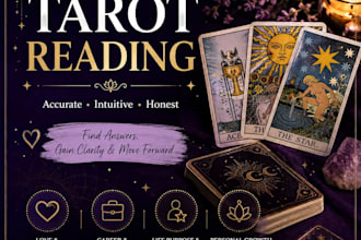 provide an accurate and detailed tarot card reading