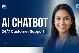 build an ai chatbot with chatgpt for  appointment booking and support