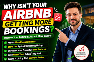 optimize airbnb listing, vrbo listing, airbnb marketing and vacation rental seo