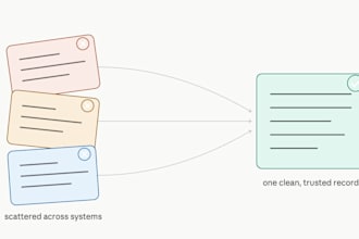 merge and deduplicate your data across sources using trusted source rules