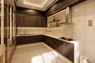 residential interior design and realistic 3d rendering