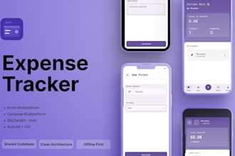develop a kotlin multiplatform app for android and ios
