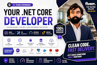 build professional web applications using dotnet core