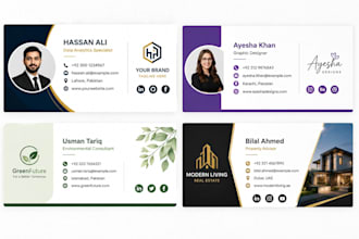design HTML email signatures and custom templates