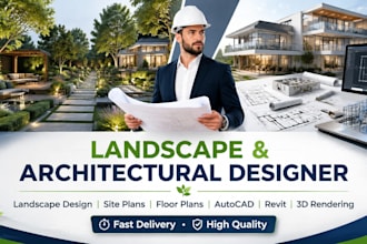 do landscape planning and architectural design