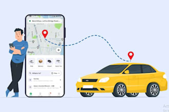develop profitable taxi booking app, ride sharing app, carpooling app