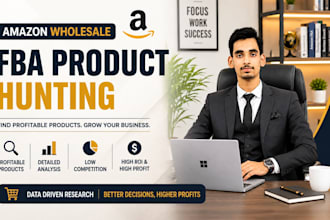 do amazon wholesale product research and hunting