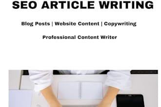 write high quality article and blog content