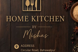 design a professional restaurant menu