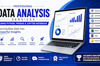 analyze your data using python, pandas and jupyter notebook