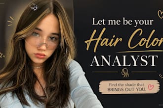 analyze your skin tone and suggest the perfect hair color
