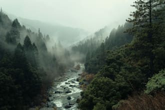 create dark ambient and metal music for what you desire
