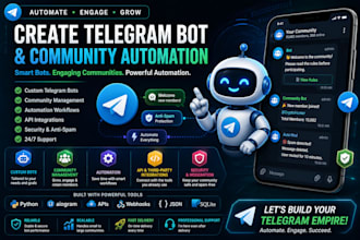 create telegram bot for your community