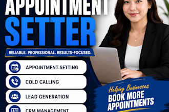 do appointment setting, cold calling, and lead follow up