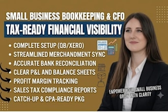 do your quickbooks, a2x, xero setup and monthly bookkeeping for small business