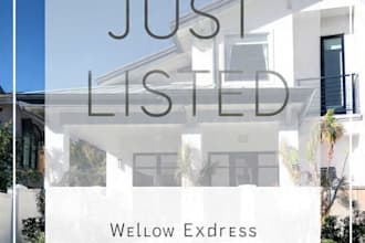 design eye catching real estate social media posts