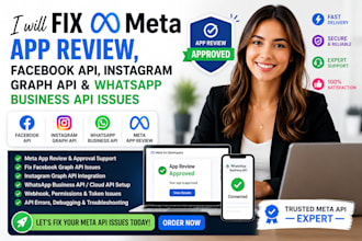 fix meta app review facebook API instagram graph API whatsapp business API issue