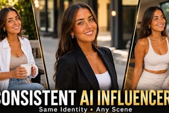 create hyper realistic ai avatars and ai influencer images