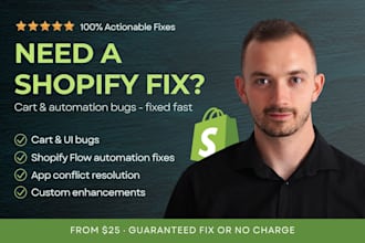 fix your shopify cart or automation bug fast