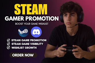 do steam game promotion steam game marketing wishlist growth targeted gamers