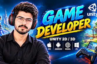 be your unity developer for mobile game, board game and card game