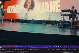 create  concert visual vj loop for led wall led screen and stage show