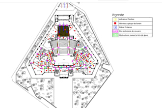 convert PDF or image to autocad dwg 2d floor plan