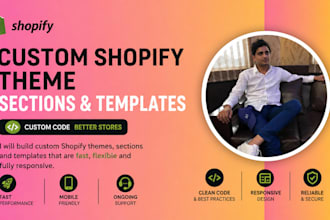 build or redesign your shopify dropshipping store