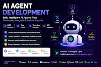 build ai agents with mcp, tool calling and automation