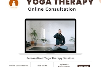 provide a personalized online yoga therapy consultation