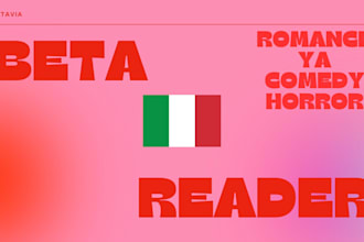 beta read your novel