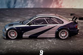 create 3d sport car for beamng drive, mods file conversion,ac 3d car,custom kits