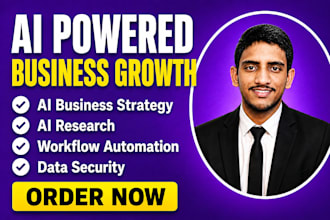 do ai powered business research and automation