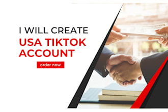 create a usa tiktok account