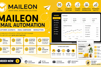 create maileon email automation customer journey email campaign newsletter