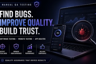 find critical bugs, improve UX, and professionally test your website or software