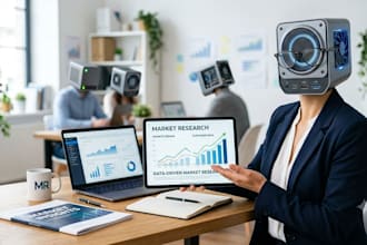do market research, competitor and swot analysis
