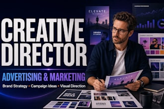 be your creative director, advertising with marketing