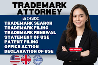 do trademark registration, office action and statement of use