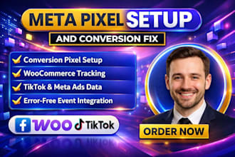 setup facebook tiktok ads tracking pixel ads conversion woocommerce tracking