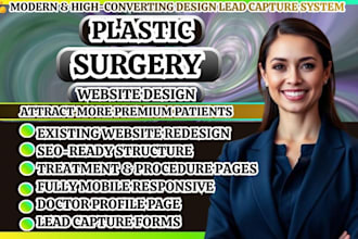 design a professional plastic surgery website with wordpress