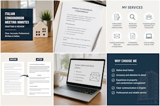translate, review and draft your condominium meeting minutes