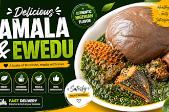 make ewedu and amala for you