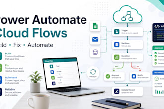 build and fix microsoft power automate cloud flows