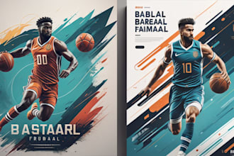 design professional sport banner, stadium banner, gym banner, football poster