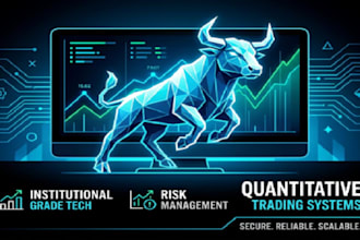 develop quant bot, webull bot,robinhood bot,ai trading bot,binance bot,hft bot
