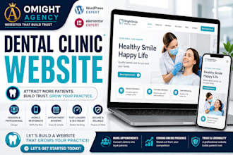 dental clinic website, dentist website, dental website, orthodontist website