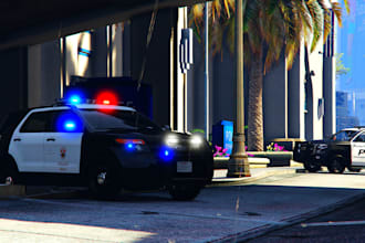 develop beamng emergency vehicle mods with realistic physics and lights